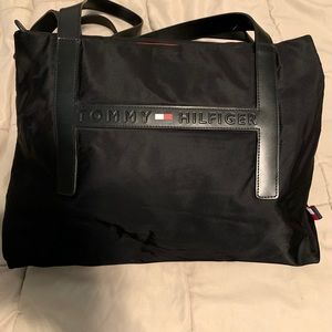 Tommy hilfiger Black Logo Tote Handbag